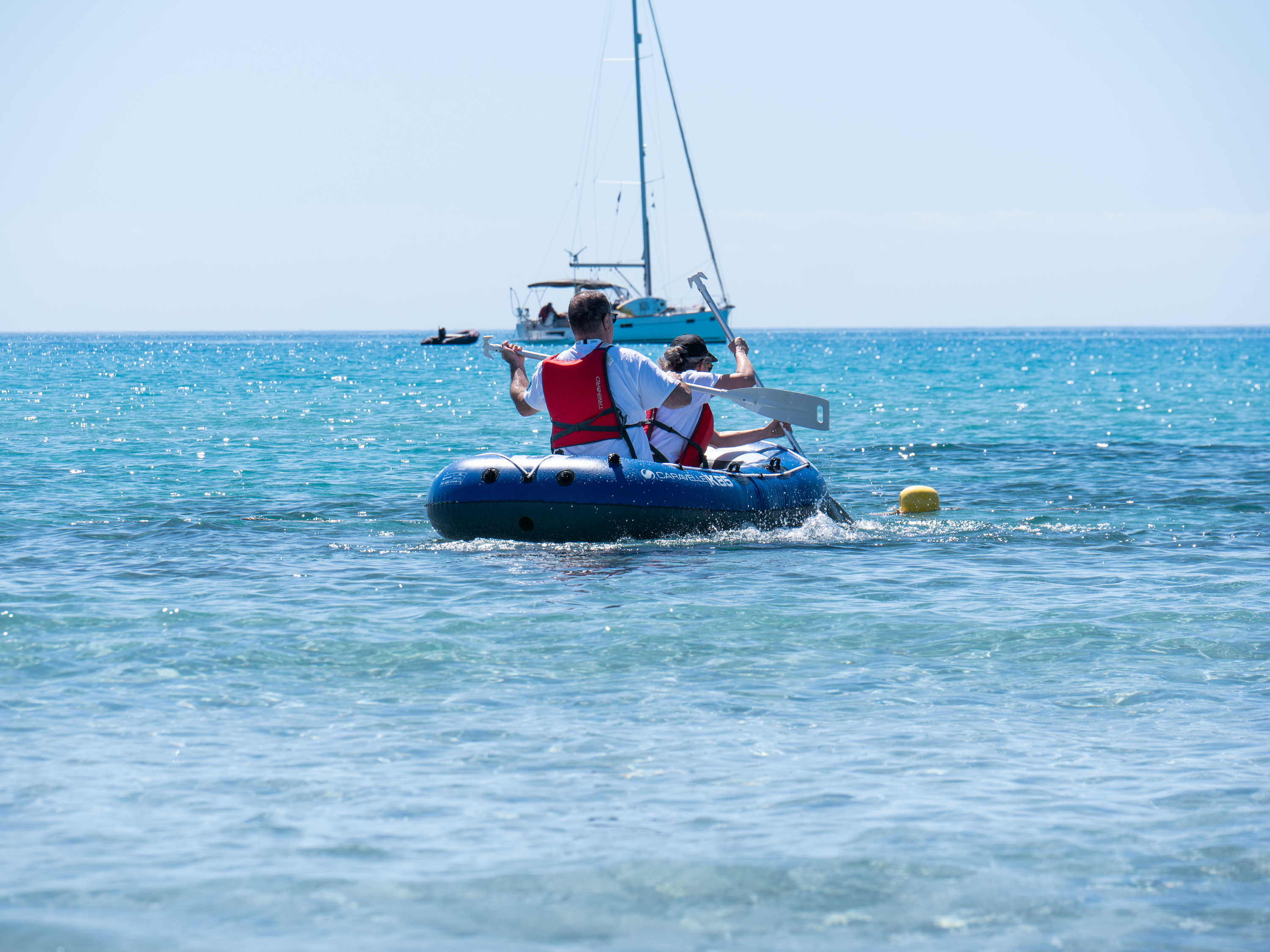 kayaking in sardinia